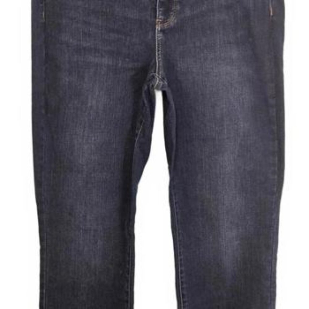 NYDJ‎ Women's Bailey Relaxed Straight Blue Jeans with Left & Tuck Technology 10